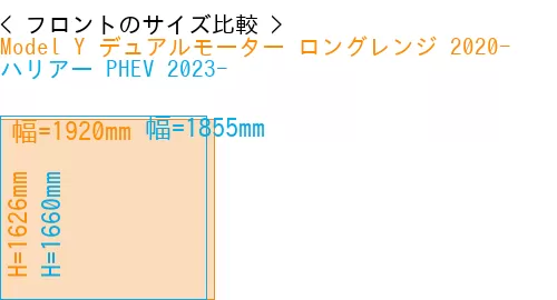 #Model Y デュアルモーター ロングレンジ 2020- + ハリアー PHEV 2023-
